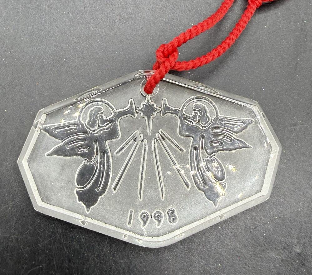 Waterford Crystal Ornament 1998 Songs Of Christmas Hark The Herald Angels -LO32